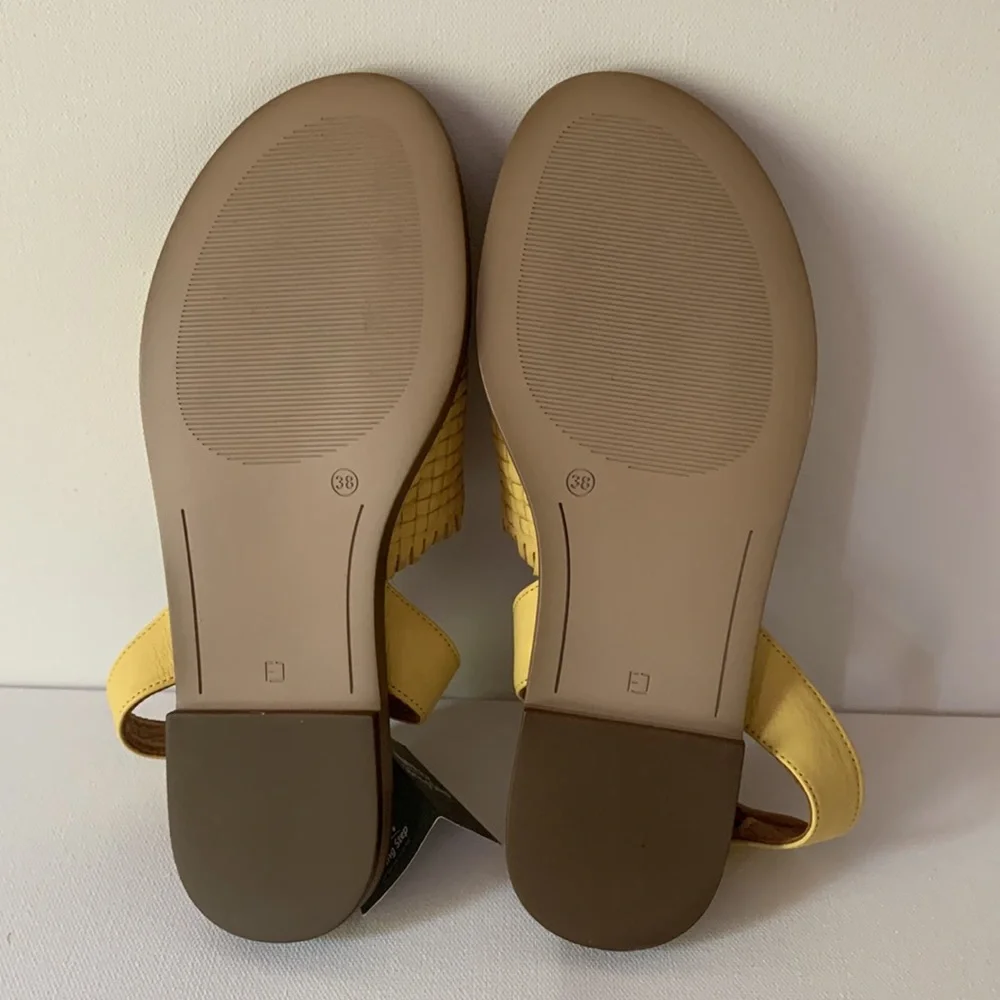 Spring Step GELSI-Y Yellow Sandals